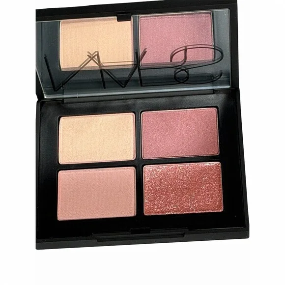 NARS Quad Eyeshadow Palette Kuala Lumpur 4 Shade Shimmer Satin Glitter NIB - Picture 4 of 16
